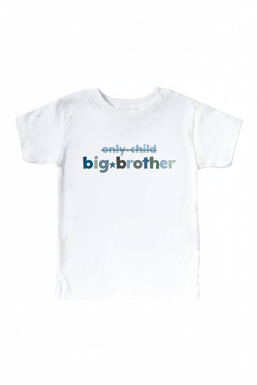 Only Child Kids Graphic Tee | White
