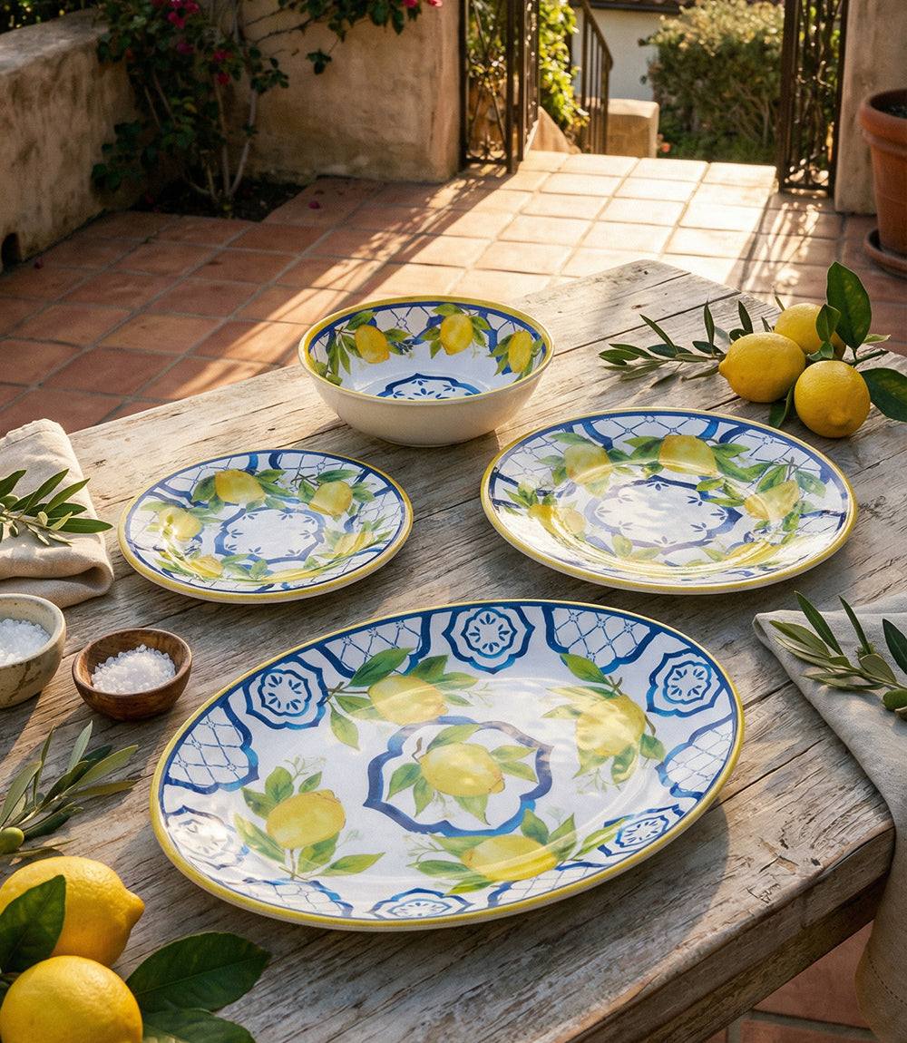 Melamine Capri Salad Plate