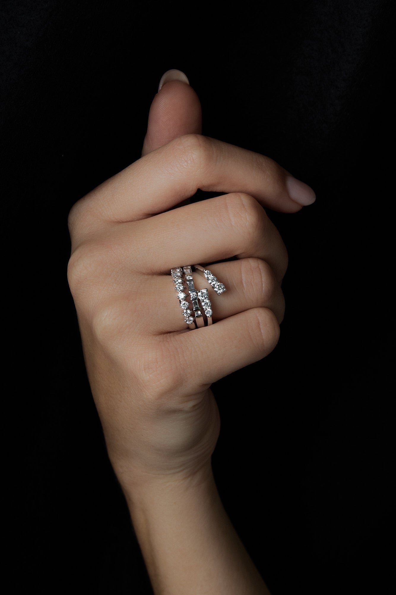 Buttercup Ring | White Gold