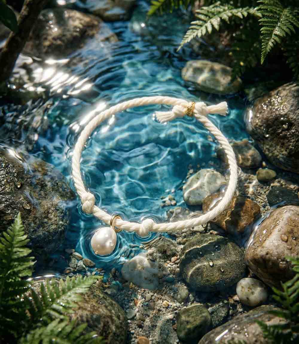 Pearl Cord Bracelet