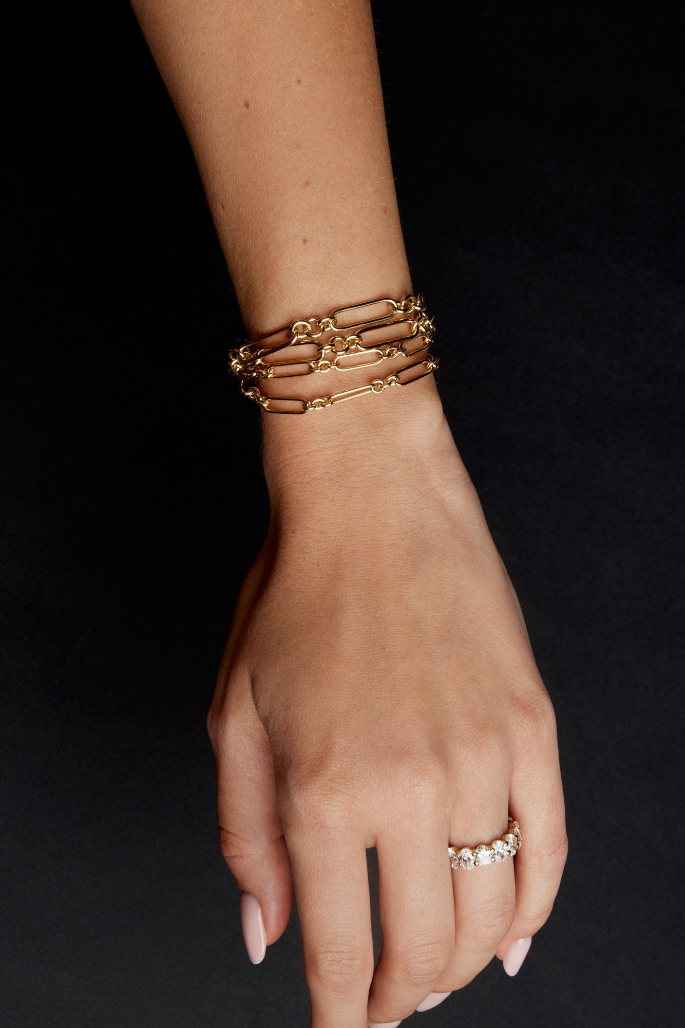 Medium Lennox Bracelet | 9K Yellow or Rose Gold