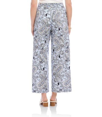 Drawstring Cropped Pants