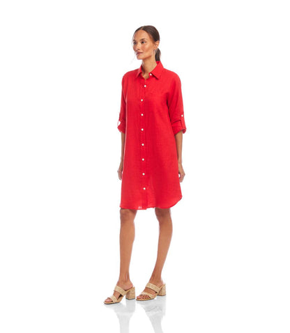 Linen Shirtdress