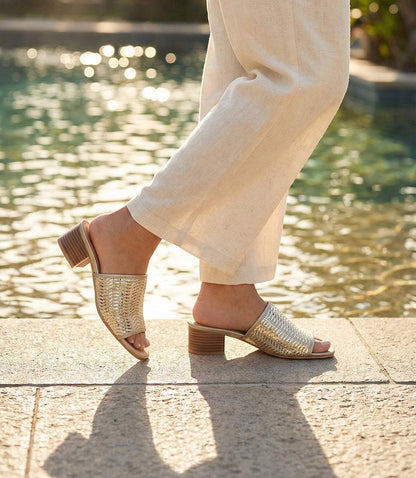 Seychelles Pepper 2 Woven Mid Heel Sandals