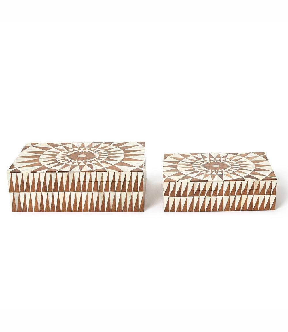 Large Mosaic Bone Decorative Box