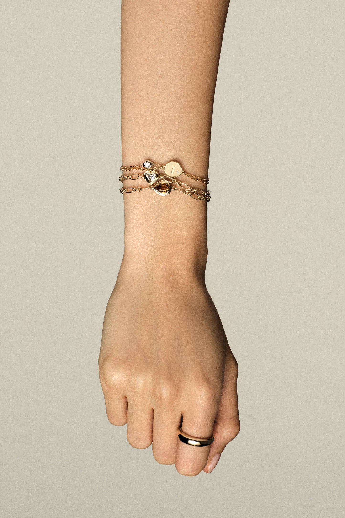 Roma Marquise Gemstone Bracelet | White Gold