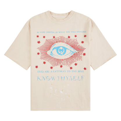 Know Thyself Tee | Bone