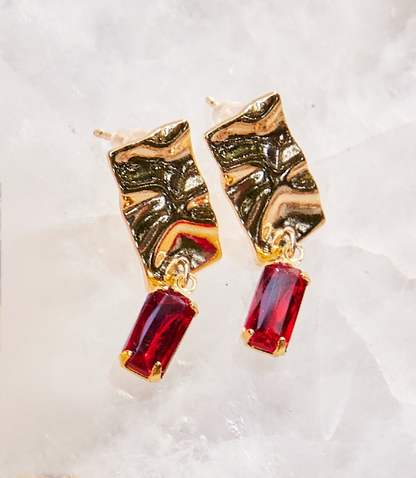 Reflection Drop Earrings