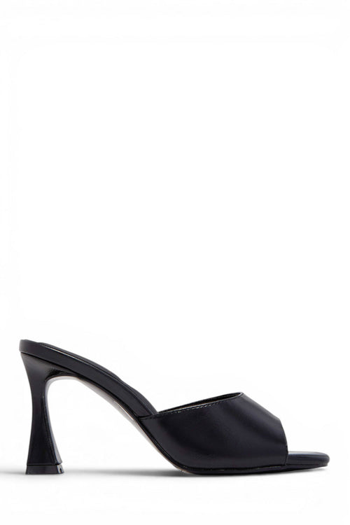 Adriana Single Sole Mule - Black