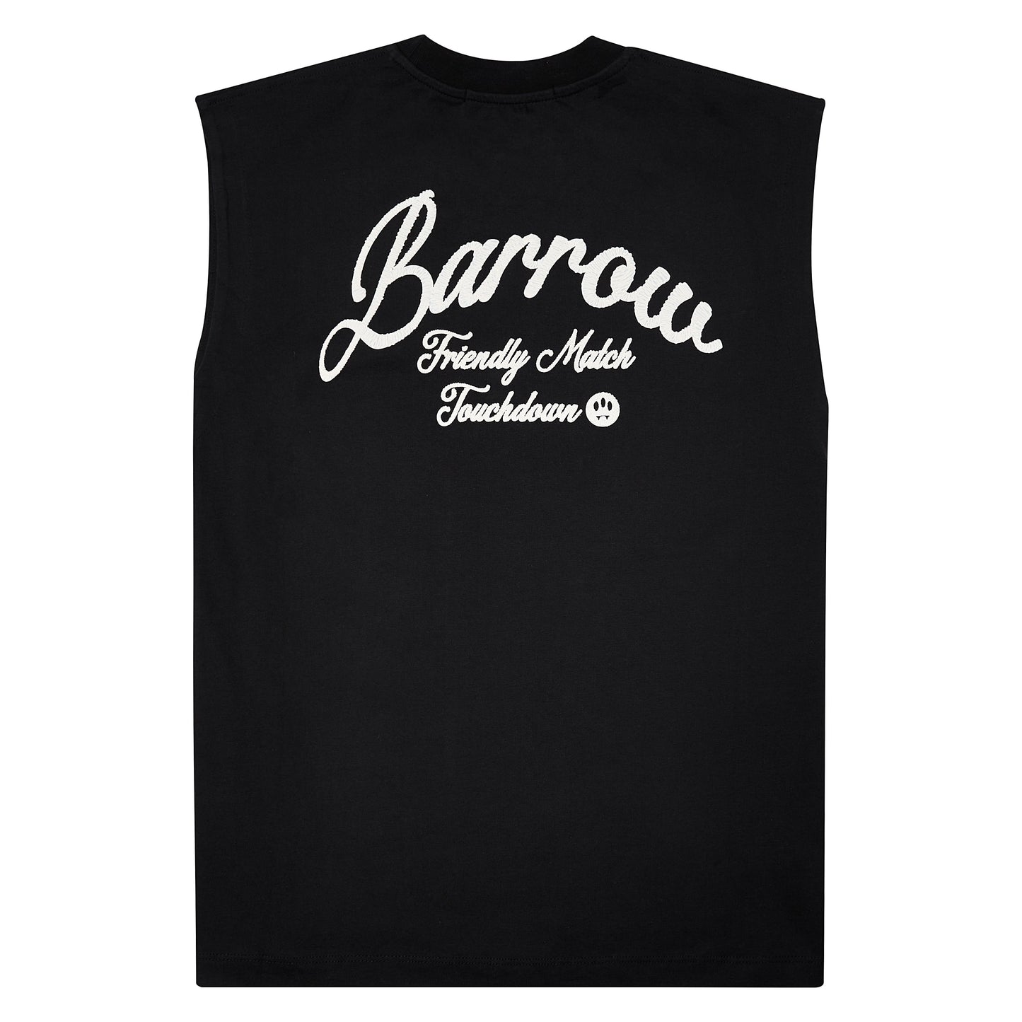 Friendly Match Sleeveless Tee | Black