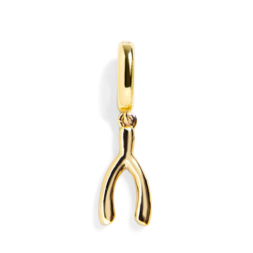 Wishbone Charm