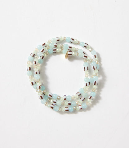 Glass Bead Wrap Bracelet