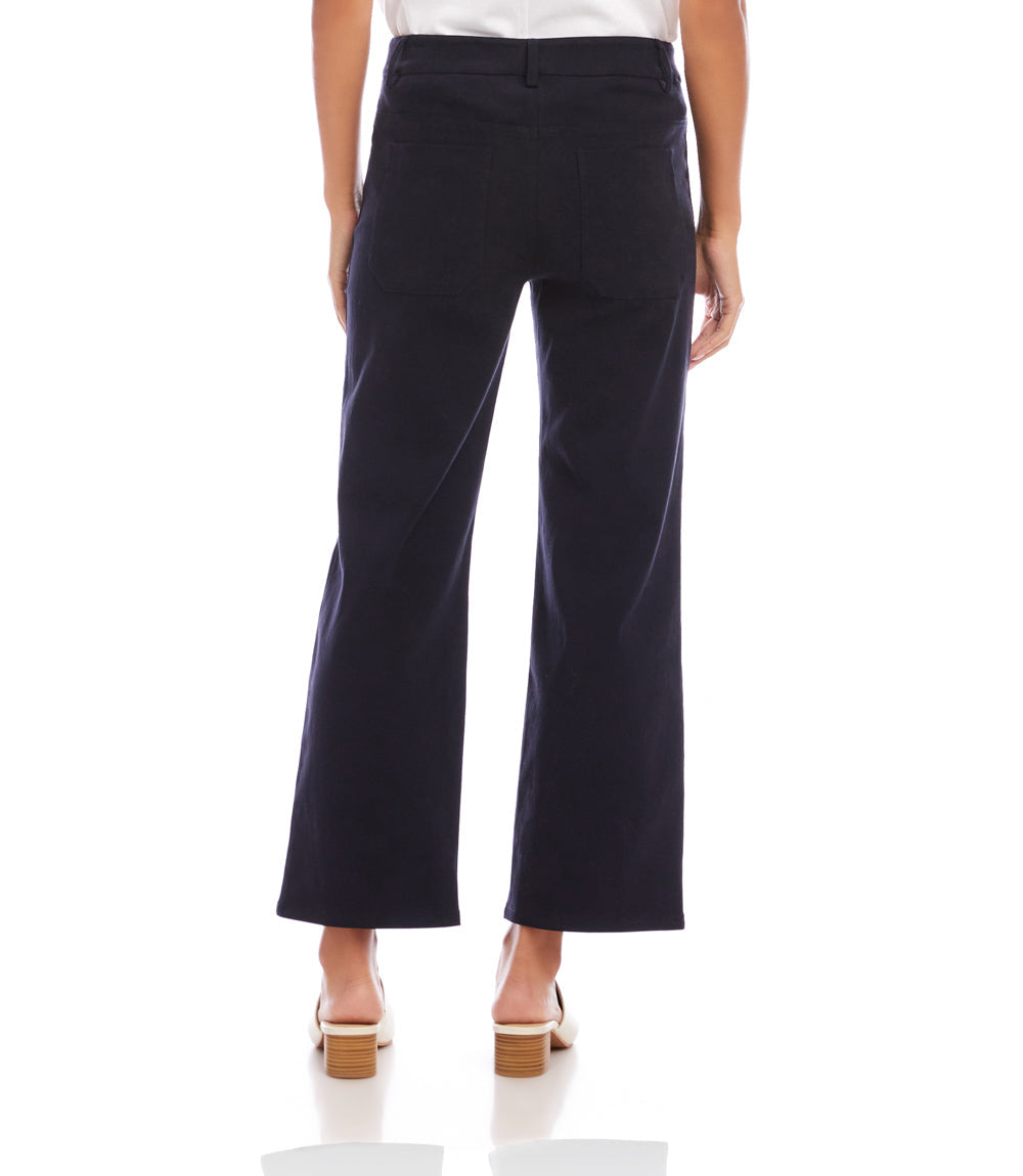 Petite Size Lauren Patch Pocket Cropped Pants
