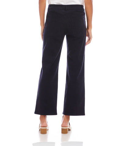 Petite Size Lauren Patch Pocket Cropped Pants