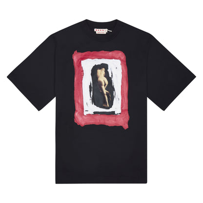 Painted Nude Tee | Black
