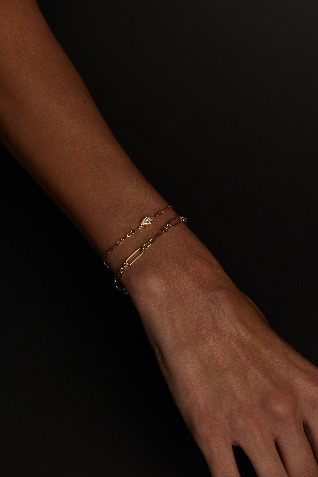Medium Lennox Bracelet | 9K Yellow or Rose Gold