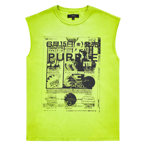 Good News Sleeveless Tee | Green