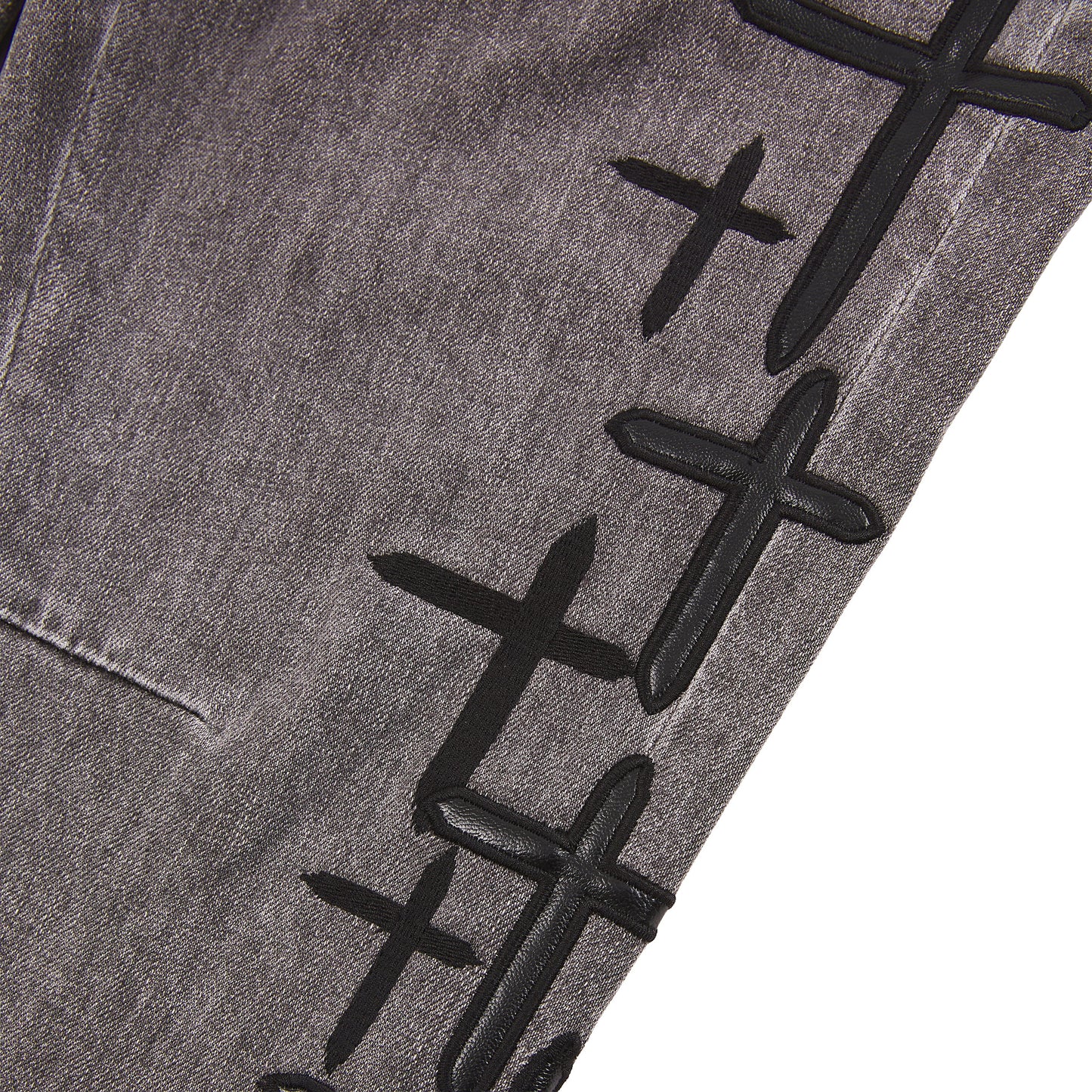 Bryant Clouded Mist Cross Patch Denim
