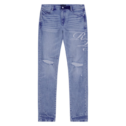 Bryant Cursive Ciel Wash Denim