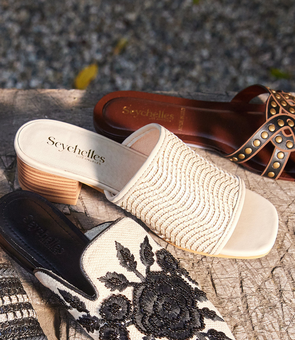 Seychelles Pepper 2 Woven Mid Heel Sandals