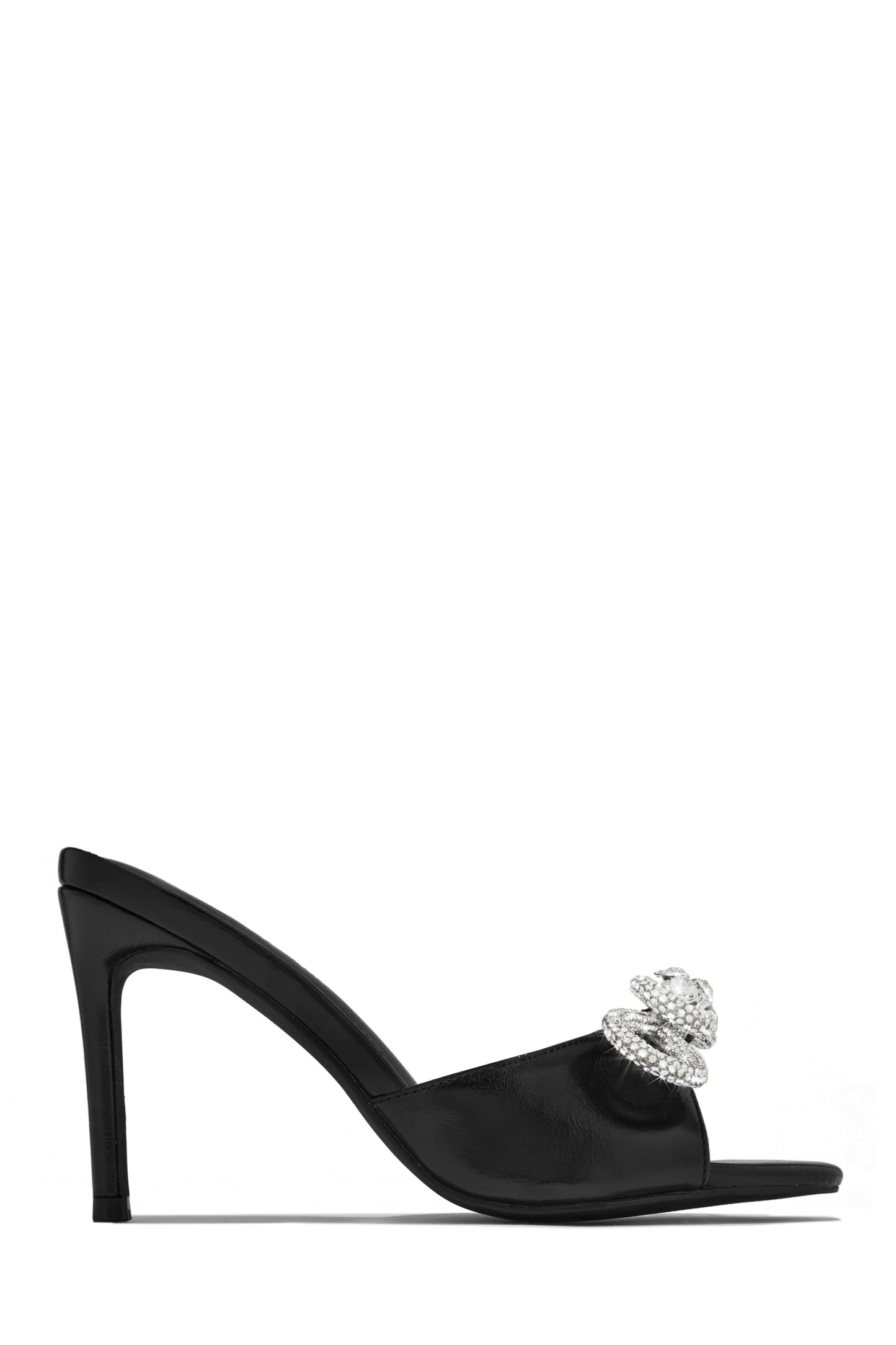 Mishelle Embellished Mule Heels - Nude