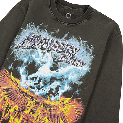 Chaotic Chimera Sweatshirt | Dark Shadow