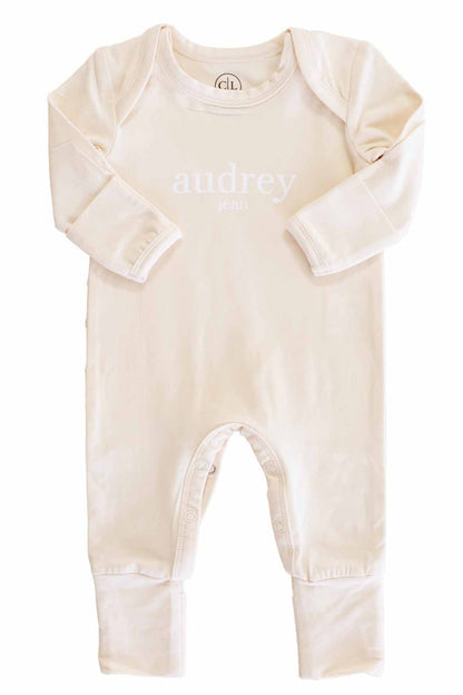 Personalized Full Length Snap Rompers