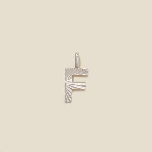 Initial F Charm | Final Sale