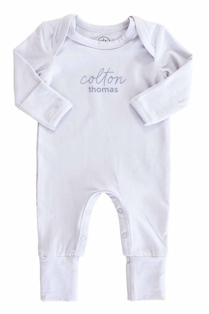 Personalized Full Length Snap Rompers