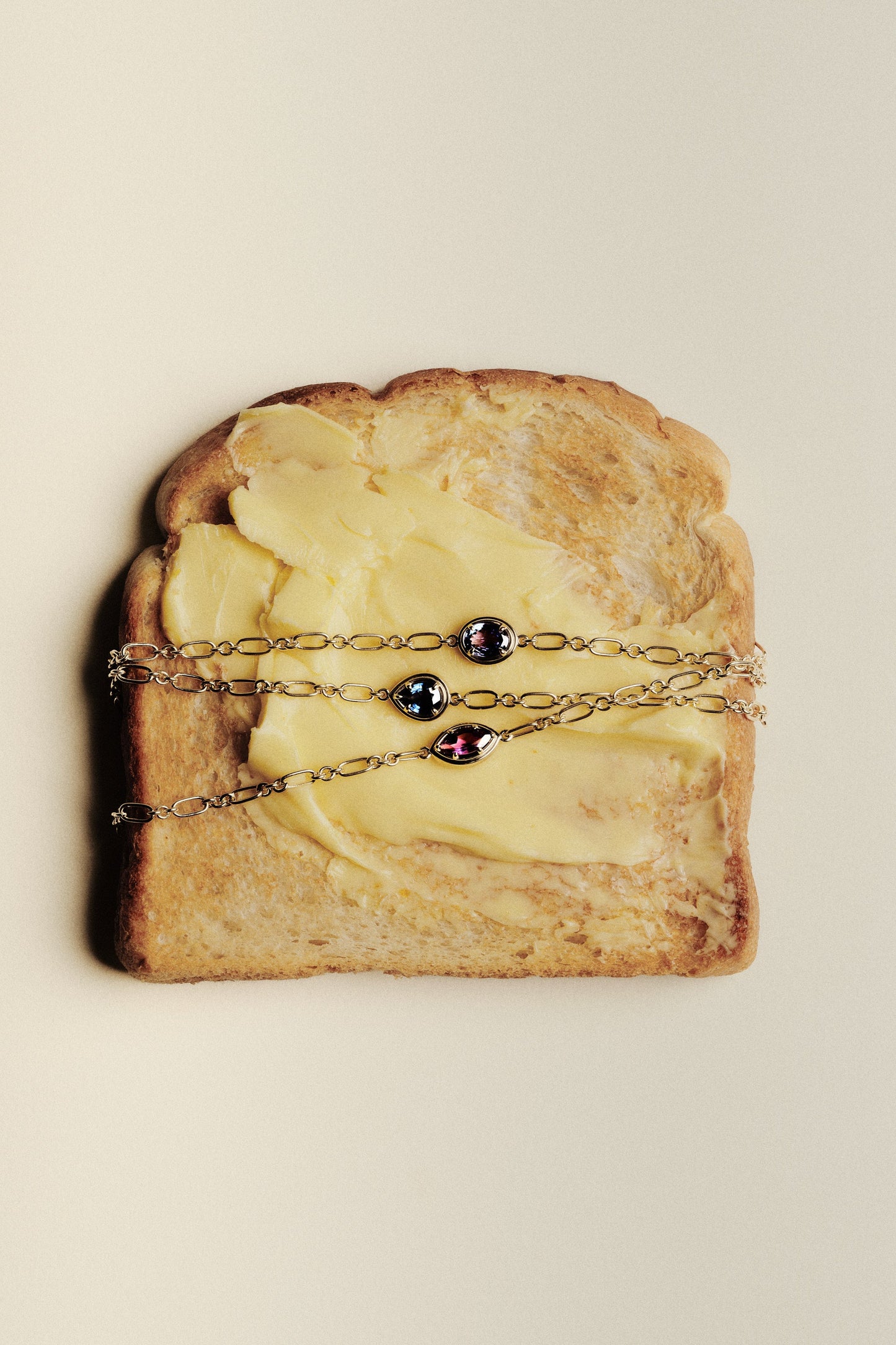 Roma Pear Gemstone Bracelet | Yellow Gold