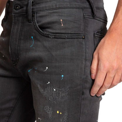 Paint Splatter Shorts
