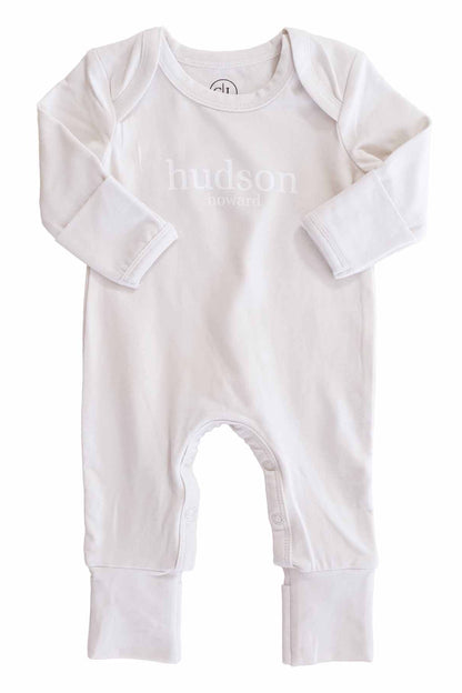 Personalized Full Length Snap Rompers