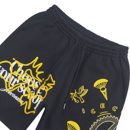 Scoop Sweatshort | Black