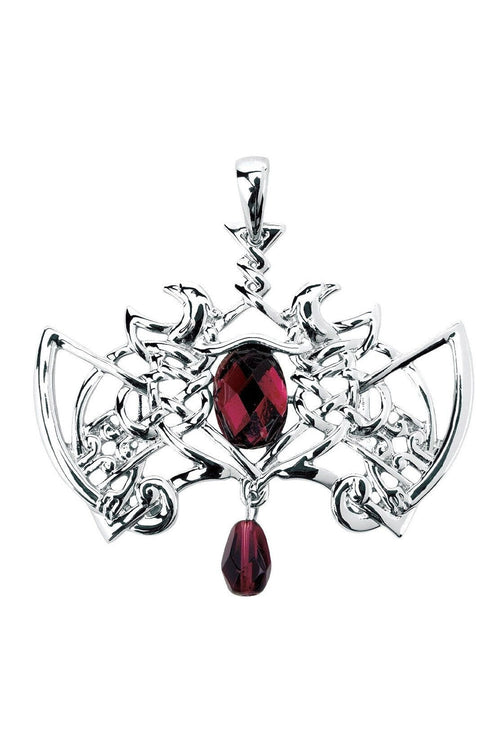 Celtic Double Birds Necklace